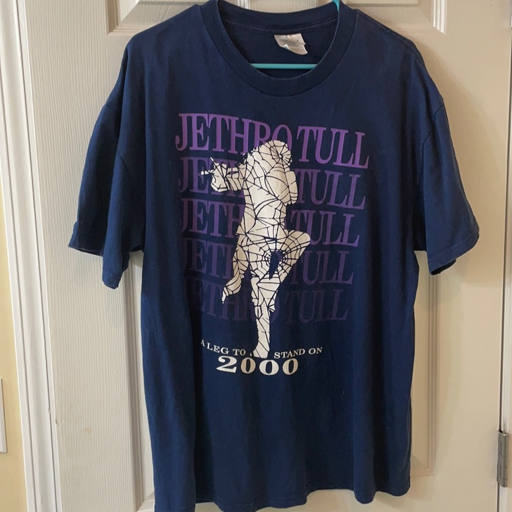 L Jethro Tull 2000 tour tee shirt